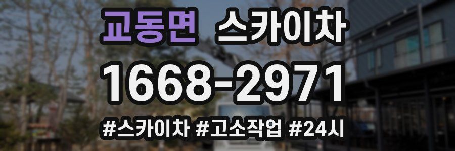 교동면 스카이차