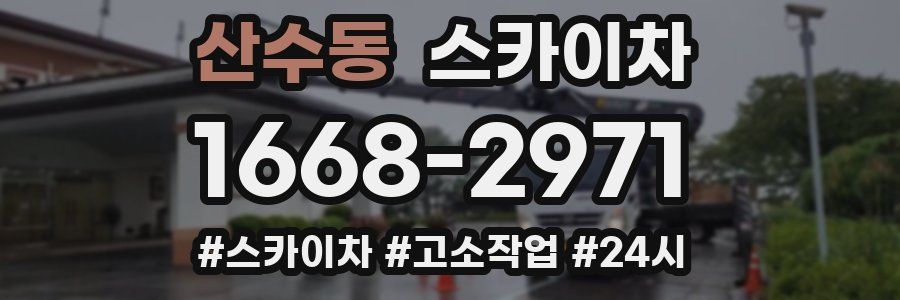 산수동 스카이차