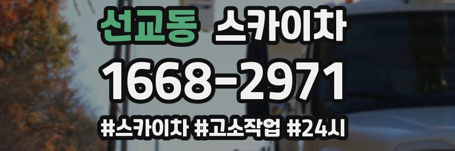 선교동 스카이차