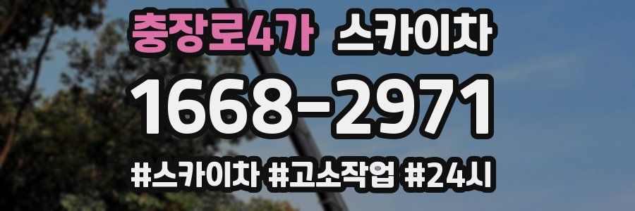 충장로4가 스카이차