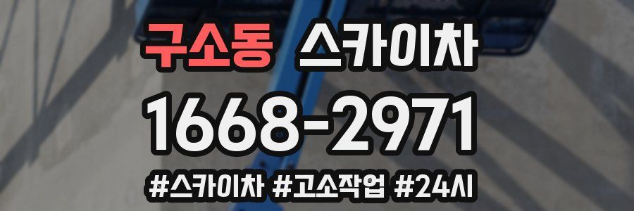 구소동 스카이차