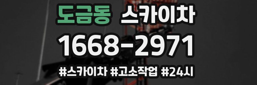 도금동 스카이차