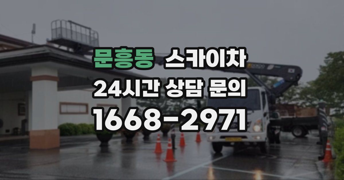 문흥동 스카이차