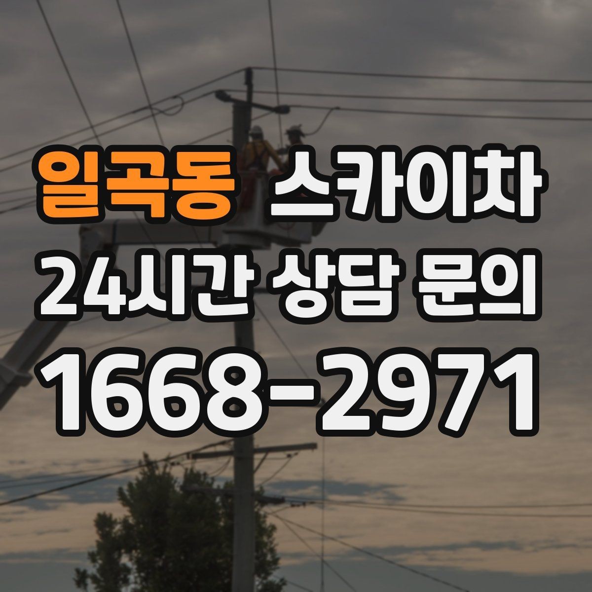 일곡동 스카이차 외벽 곰팡이 흔적 청소와 보수