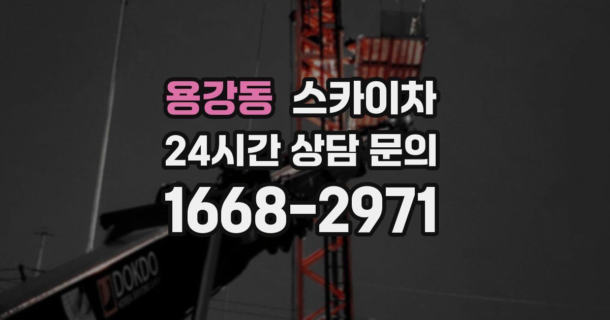 용강동 스카이차