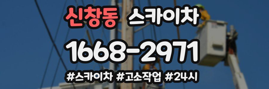 신창동 스카이차