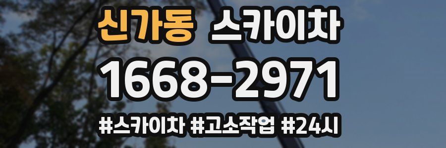 신가동 스카이차