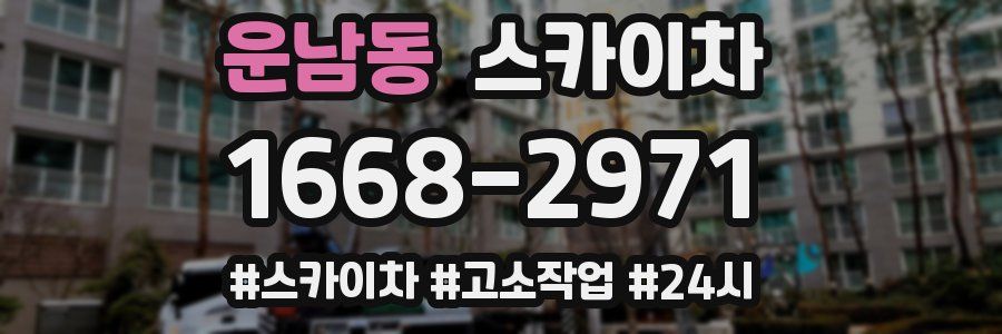 운남동 스카이차