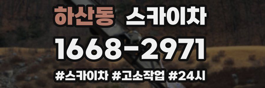 하산동 스카이차