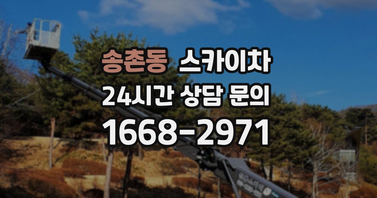 송촌동 스카이차