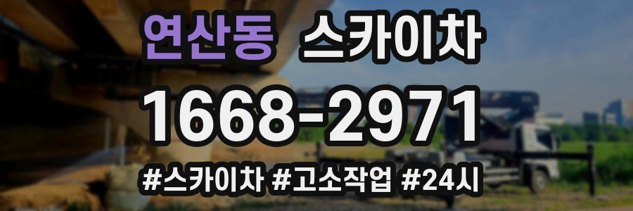 연산동 스카이차