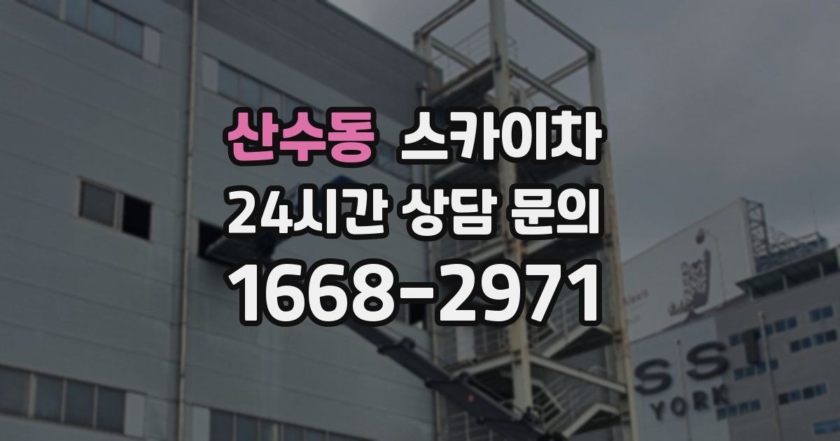 산수동 스카이차