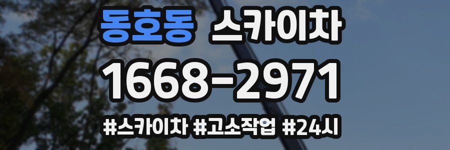 동호동 스카이차