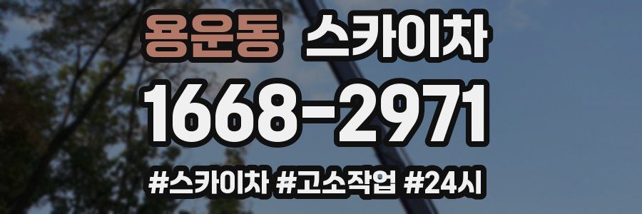 용운동 스카이차