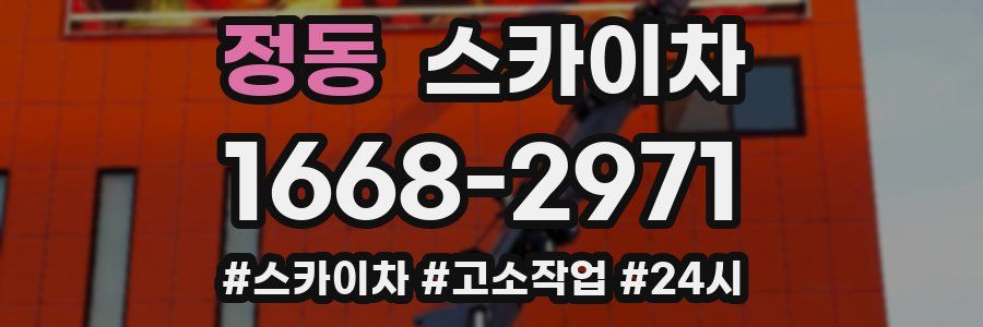 정동 스카이차