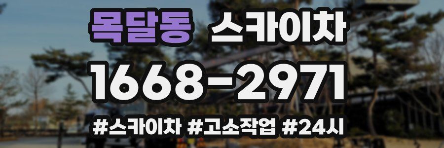 목달동 스카이차