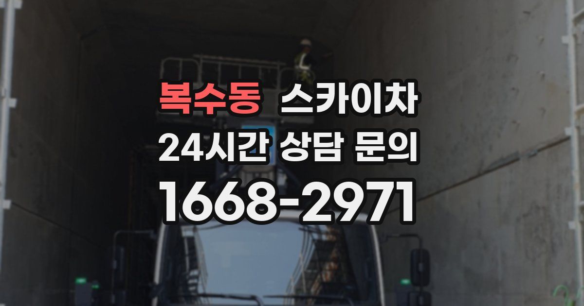 복수동 스카이차