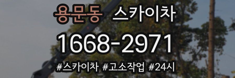 용문동 스카이차