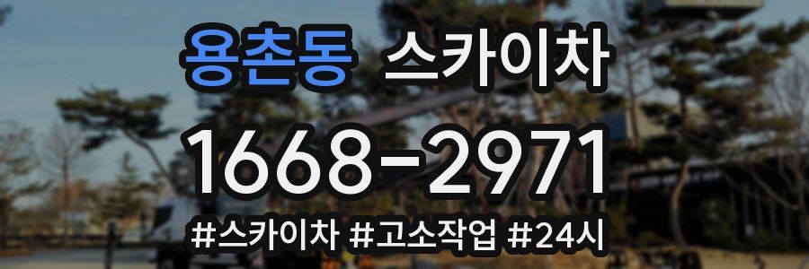 용촌동 스카이차