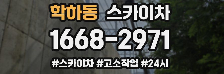 학하동 스카이차