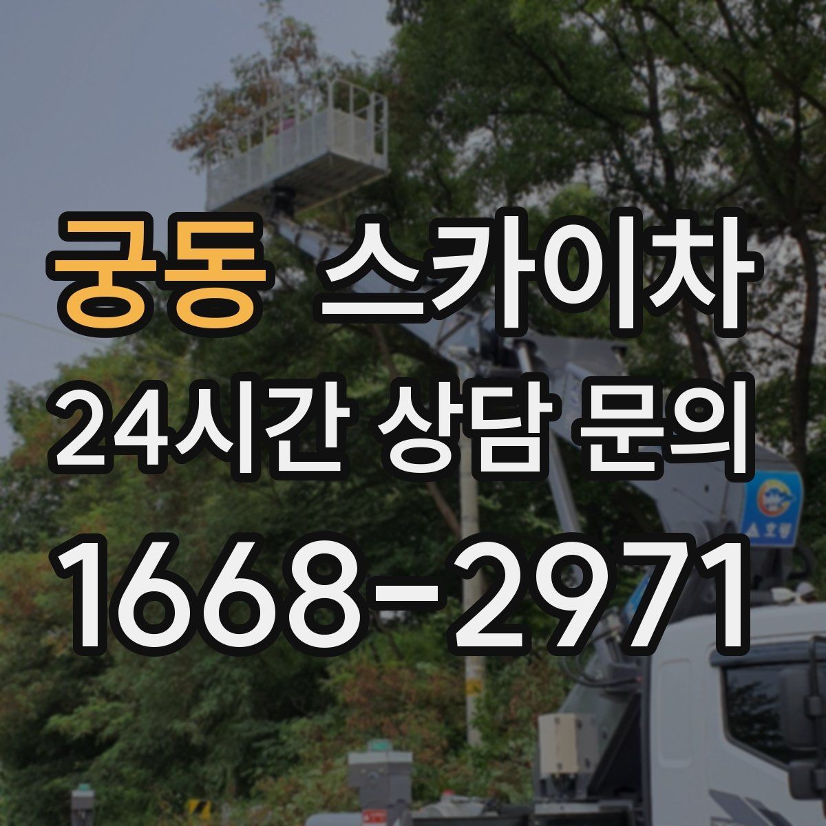 궁동 스카이차 작업 가능 여부를 빠르게 판단하는 기준