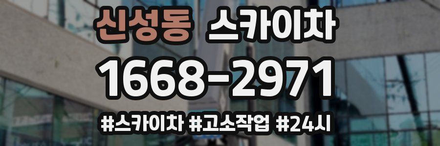 신성동 스카이차