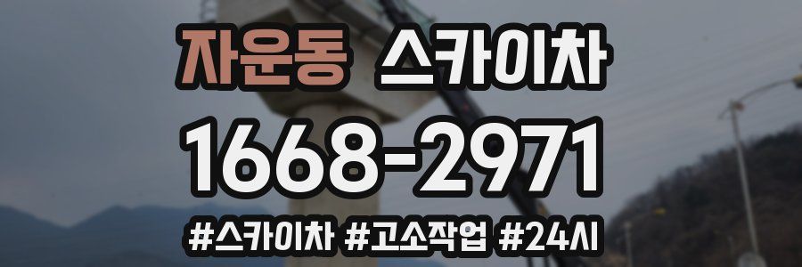 자운동 스카이차