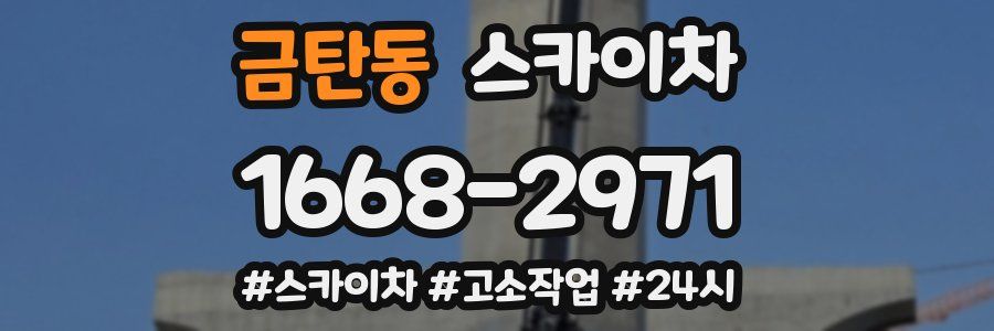 금탄동 스카이차