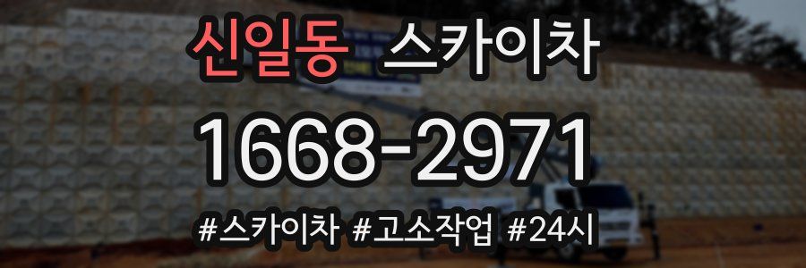 신일동 스카이차