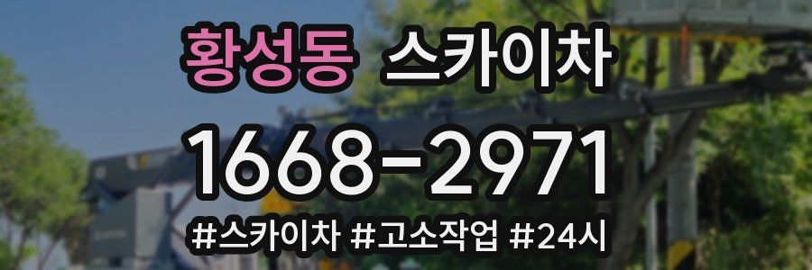 황성동 스카이차