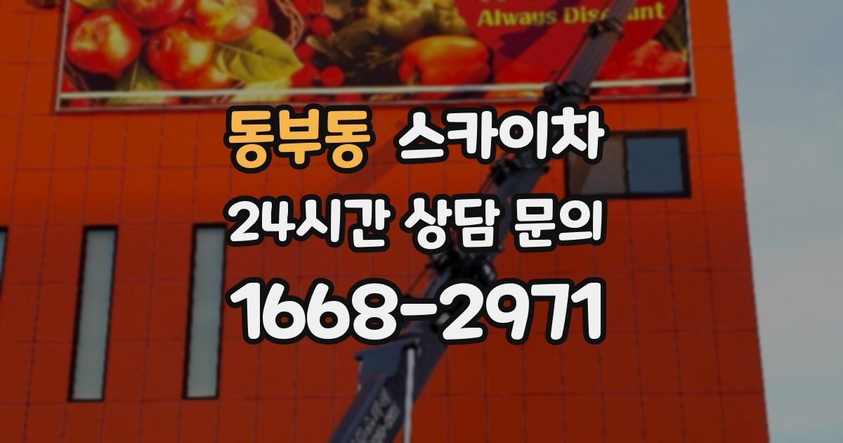 동부동 스카이차