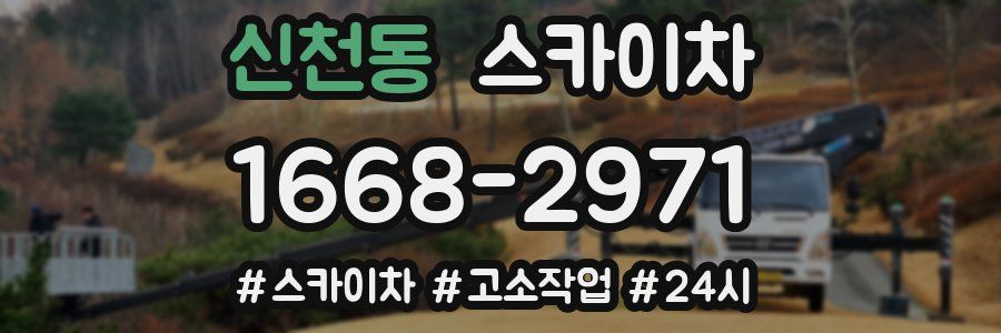 신천동 스카이차