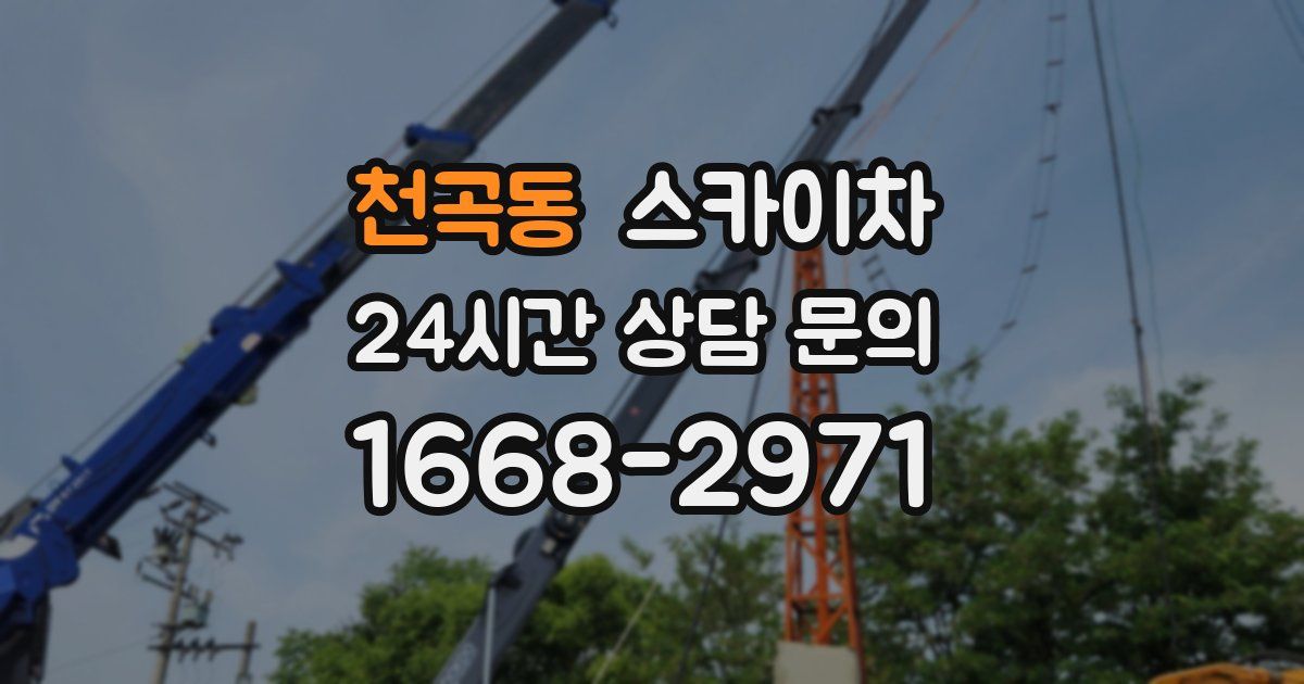 천곡동 스카이차