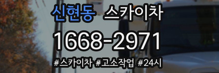 신현동 스카이차