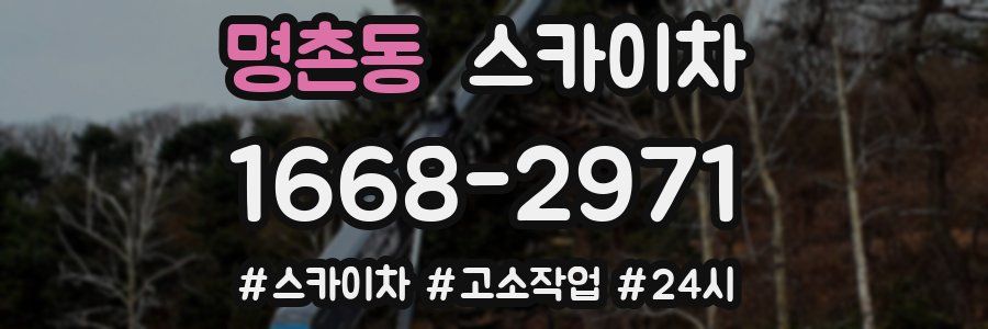 명촌동 스카이차