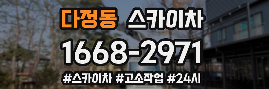 다정동 스카이차