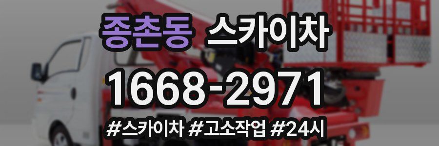 종촌동 스카이차