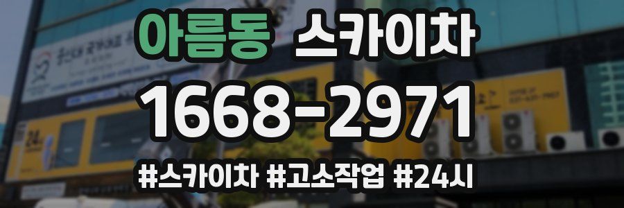 아름동 스카이차