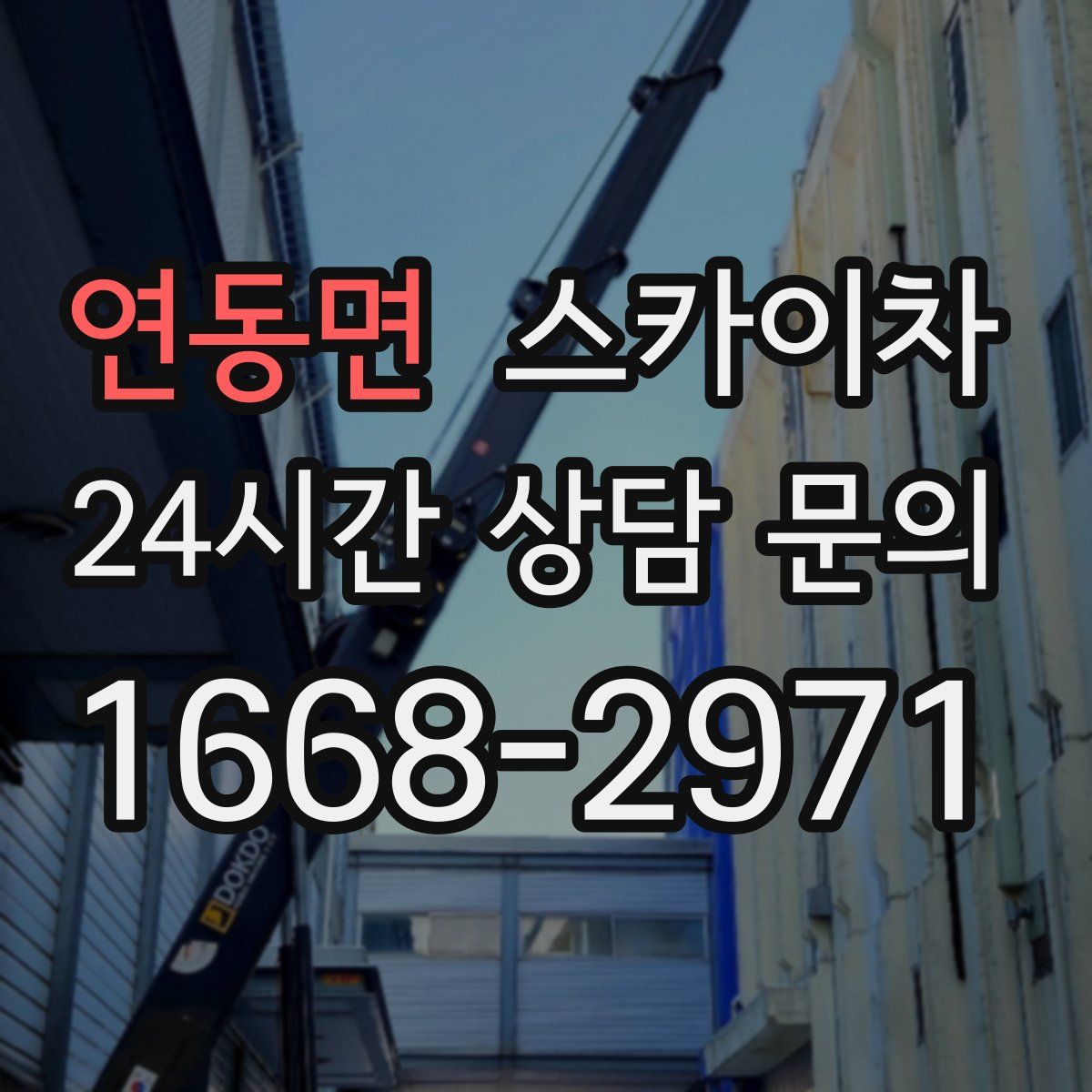 연동면 스카이차