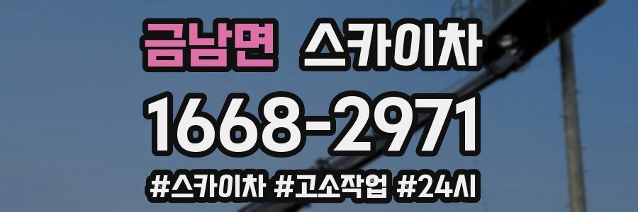 금남면 스카이차