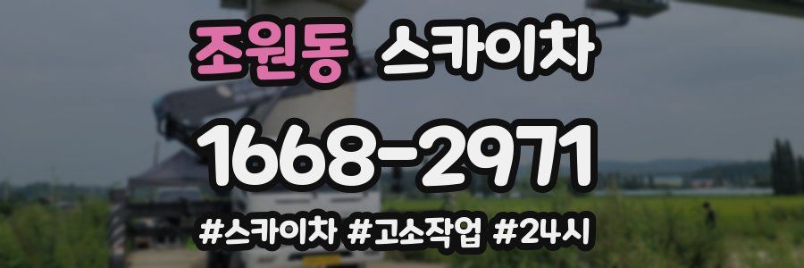 조원동 스카이차