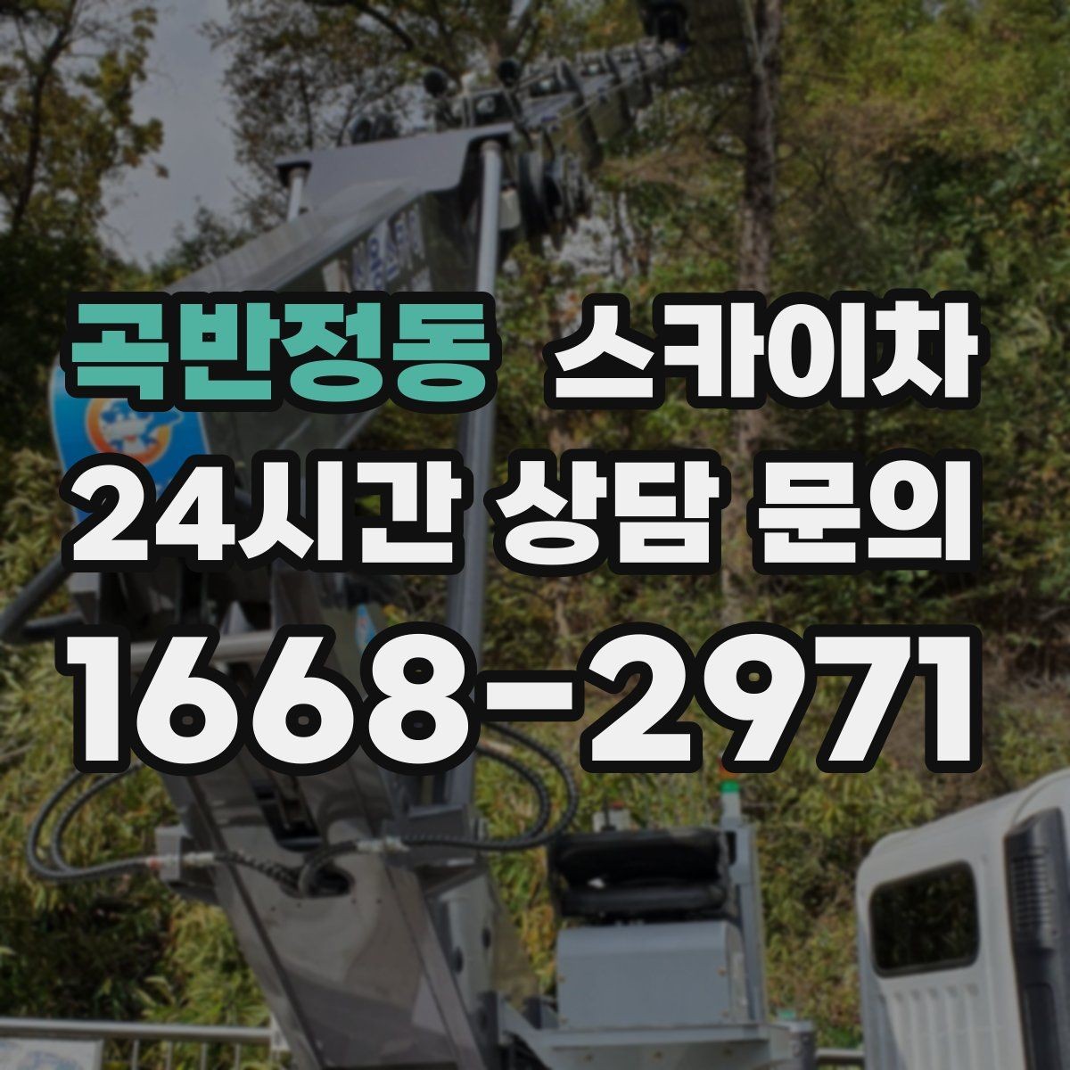 곡반정동 스카이차 고소 작업에 적합한 현장 사례 모음