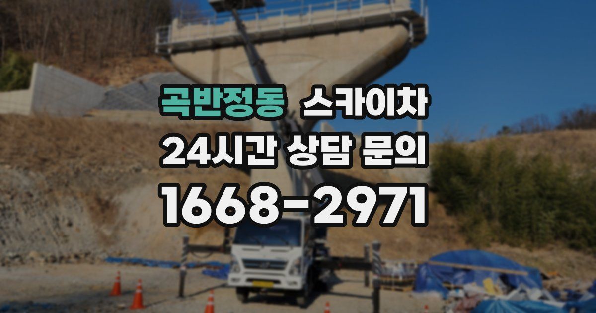 곡반정동 스카이차