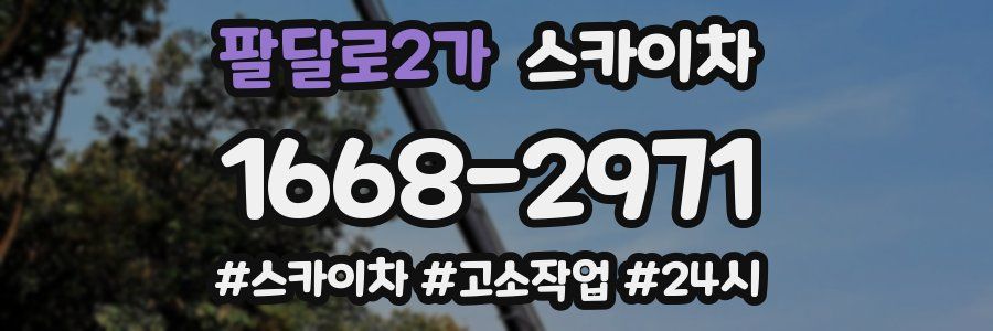 팔달로2가 스카이차