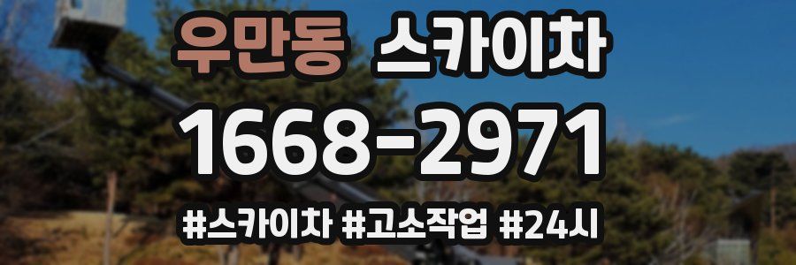 우만동 스카이차