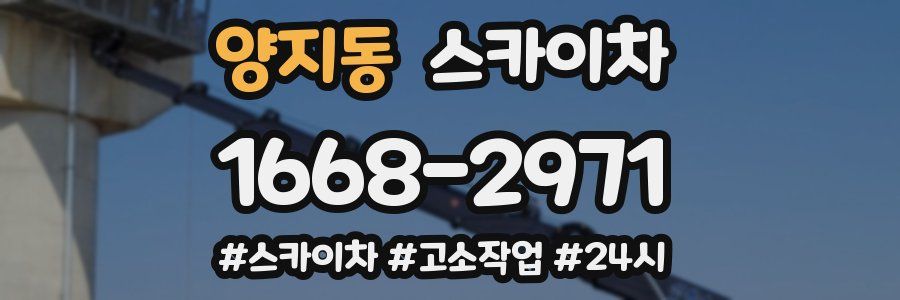 양지동 스카이차