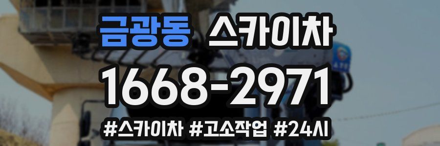 금광동 스카이차