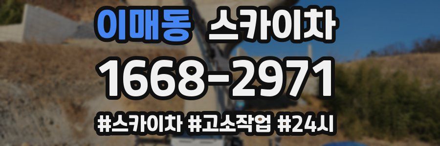 이매동 스카이차