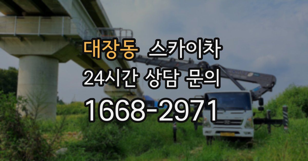 대장동 스카이차