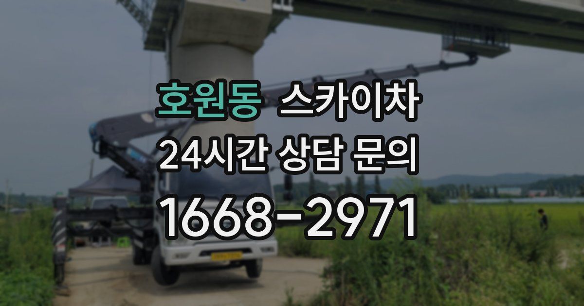 호원동 스카이차